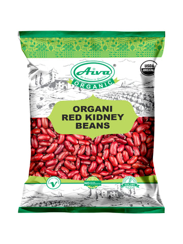 Organic Red Kidney beans- Usda Certified, Organic Pulses & Beans, Aiva Products, Aiva Products