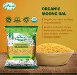 Organic Moong Dal (Organic Yellow Lentils) - Usda Certified