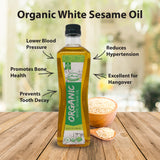 Organic White Sesame Oil, Organic Oil and Others, Aiva Products, Aiva Products