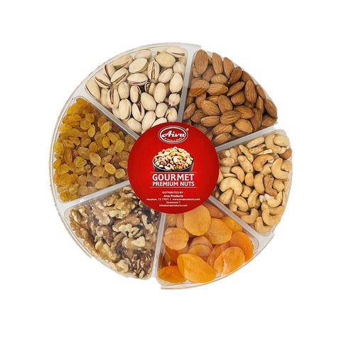 Gourmet holiday nuts dried fruits gift for thanksgiving and Christmas