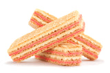 Aiva Strawberry Delight Wafer – Crispy Layered Wafers with Sweet Strawberry Cream Filling for Snacking and Desserts
