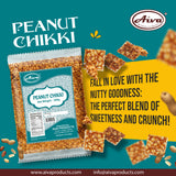 Aiva Peanut Chikki (Sing Chikki / Peanut Bar / Peanut Brittle/ Chikki) | Natural