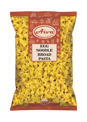 Aiva Pasta Egg Wide – Premium Wide Egg Noodles for Pasta, Casseroles & Soups