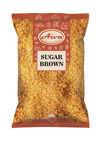 Aiva Sugar Brown – Premium Light Brown Sugar for Baking, Cooking & Desserts