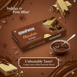 Aiva Chocolate Wafer – Crispy Layered Wafers | Smooth Chocolate Cream Filling | Snacking and Desserts | Variety Pack