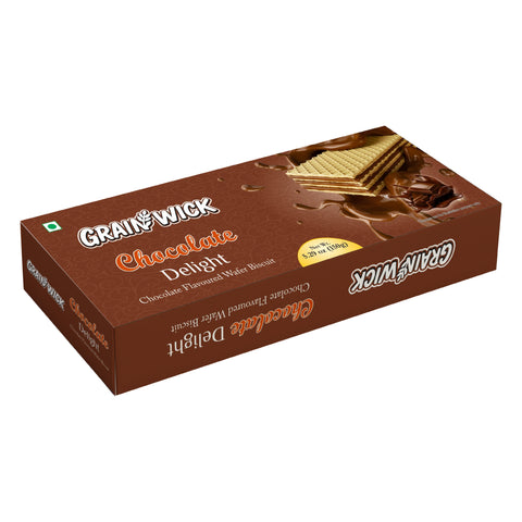 Aiva Chocolate Wafer – Crispy Layered Wafers | Smooth Chocolate Cream Filling | Snacking and Desserts | Variety Pack