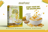 Aiva Corn Flakes Cereal Box – Classic Crunchy Golden Breakfast Flakes | Breakfast Cereal | Wheats Breakfast Cereal