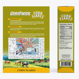 Aiva Corn Flakes Cereal Box – Classic Crunchy Golden Breakfast Flakes | Breakfast Cereal | Wheats Breakfast Cereal