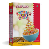 Aiva Fruity Loops Circles Cereal Box – Colorful Crunchy Breakfast Rings | Fruity Flavor | Fruity Shapes | Kids Breakfast Cereal | Wheats Breakfast Cereal