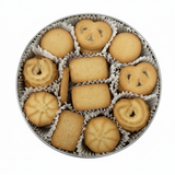 Assorted Butter Cookies Tin, Holiday Cookie, Gift Tin, Traditional Danish Fiesta Holiday Cookie Gift Basket