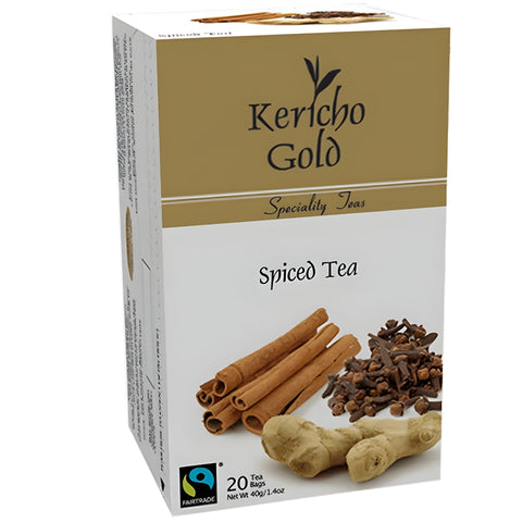 KENYA KERICHO SPICED TEA 20 BAGS (PACK OF 6 )