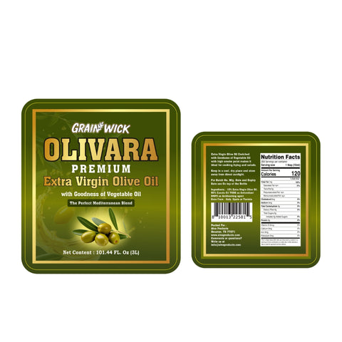 Olivara Olive Oil – Premium Quality Olive Oil for Cooking, Dressing, Sautéing & Everyday Kitchen Use