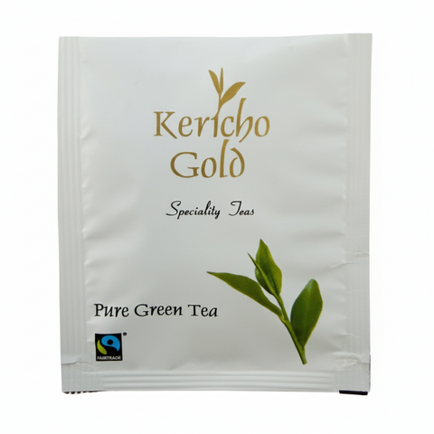 Kericho Pure Green Tea bags  Individually Wrapped Bags, 1000 tea bags for Food Service