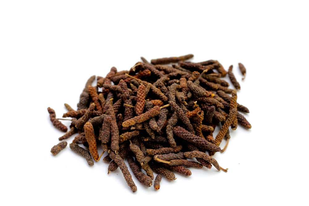 Aiva Long Pepper Whole | piper longum | Pippali Spice | Whole Dried Peppercorn | Indian Masala Ingredient | Biryani Seasoning