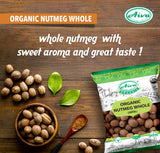 Organic Nutmeg Whole (Jaifal)
