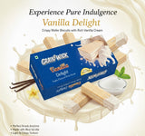 Vanilla Wafer – Crispy Layered Wafers | Smooth Vanilla Cream Filling | Snacking and Desserts | Variety Pack