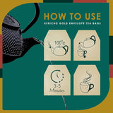 KENYA KERICHO 100 ENVELOPES TEA BAGS