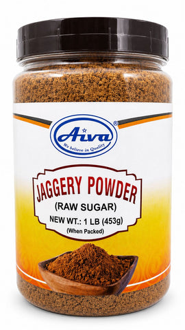 Jaggery Powder (Gur Powder / Panela Powder / Sugarcane Powder) | Natural 1 lb