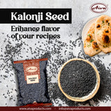 Kalonji Seeds (Nigella Sativa or Black Seed)