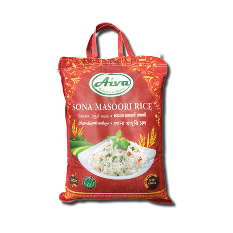 Sona Masoori Rice, Flours & Rice, Aiva Products, Aiva Products