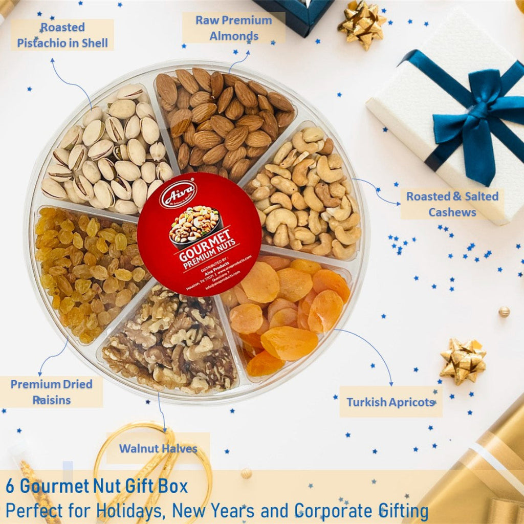 Nut Boxes Nuts Gift Basket | Nut Mix Box | Fruit Nut Gift Box – Aiva Products