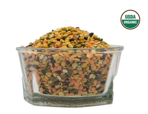 Organic Mix Dal - Usda Certified, Organic Pulses & Beans, Aiva Products, Aiva Products