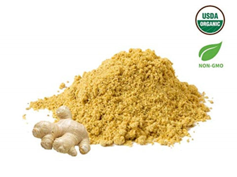 Organic Ground Ginger Root Powder (Adrak Powder)