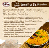Urad Dal (Matpe Bean Split), Pulses & Beans, Aiva Products, Aiva Products