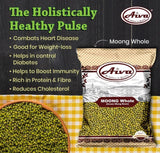 Moong Whole (Green Mung Bean), Pulses & Beans, Aiva Products, Aiva Products