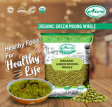 Organic Moong Whole (Green Mung Bean) - Usda Certified