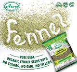 Organic Fennel Seeds, Organic Spices & Herbs, Aiva Products, Aiva Products