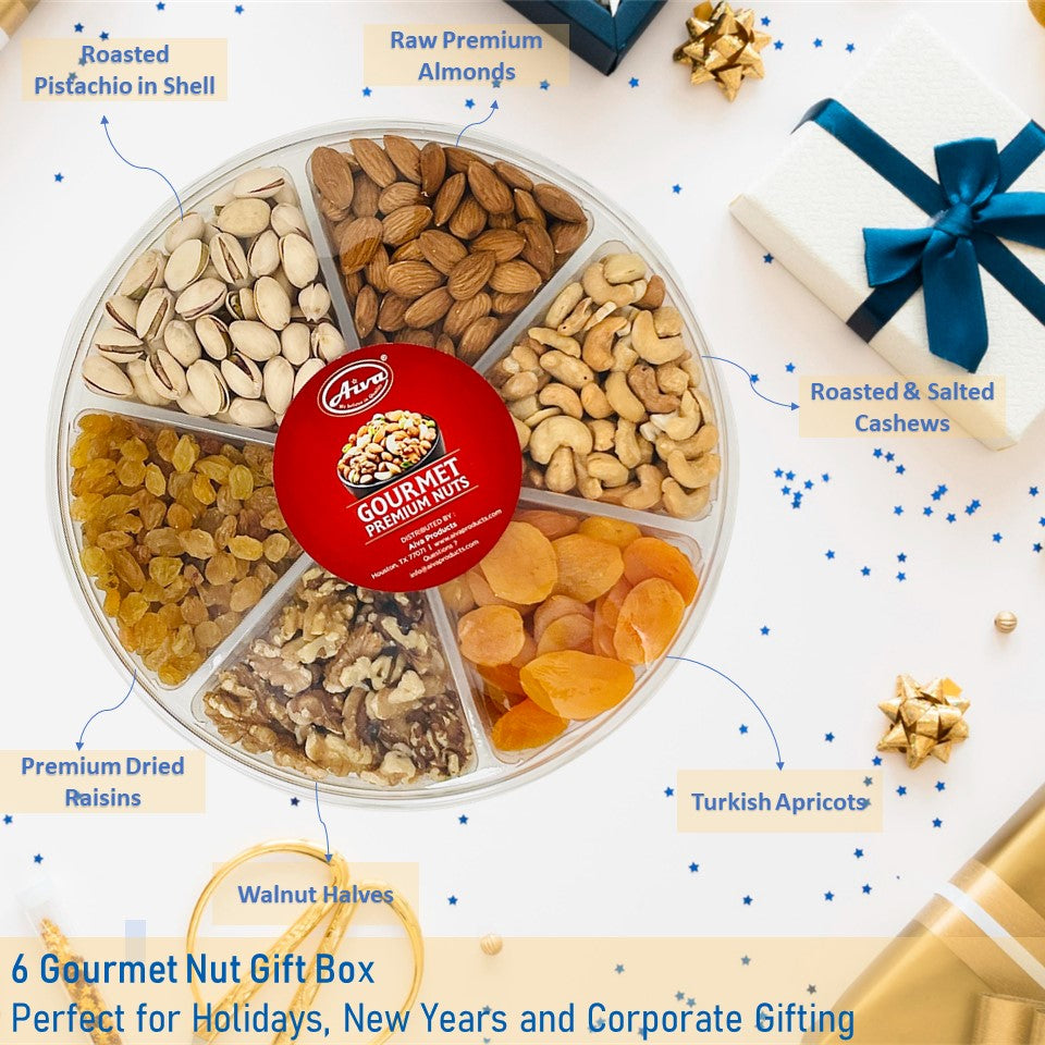 Aiva Nuts Gift Basket, Nut Mix Box