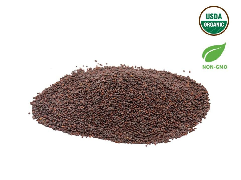 Organic Brown Mustrad (Rai), Organic Spices & Herbs, Aiva Products, Aiva Products